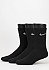 Sport-Socke Value Cotton Crew 3Pack black/white