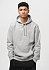 Hooded-Sweatshirt PO FLC Club dark grey heather/dark grey heather/white