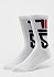 Unisex Normal Socks 2-Pair white