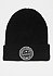 Patch Cuff Knit black