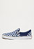 UA Classic Slip-On (Checkerboard) estate blue/true white