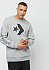 Star Chevron Graphic vintage grey heather