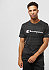 American Classics Crew Tee heather black