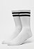 College Socks white/black