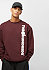 Bar None Crewneck maroon