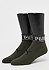 Quarter 2P Logo Welt olive green/black