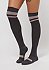 Kneehigh Lurex 1P light pink/dark grey