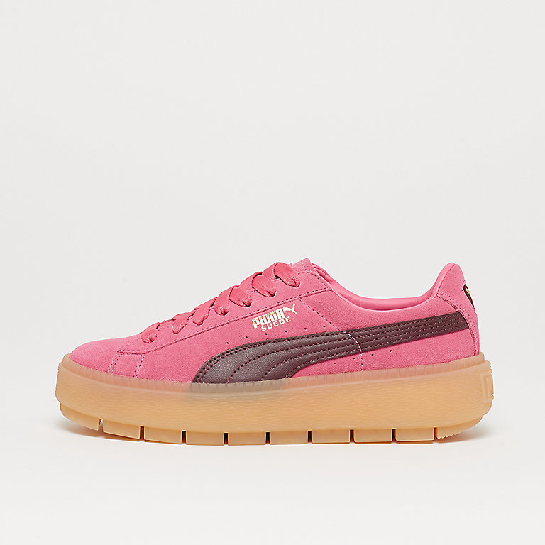 puma suede platform rose puma suede platform rose