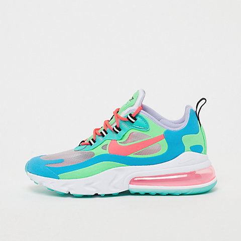 NIKE WMNS Air Max 270 React electro greenflash crimsonblue NIKE WMNS Air Max 270 React electro greenflash crimsonblue