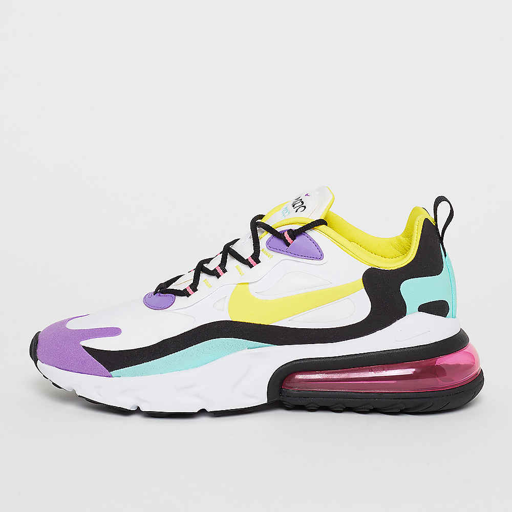 Air Max 270 React whitedynamic yellowblackbright violet whitedynamic yellowblackbright violet NikeSportswear presenta Nike Air Max 270 React • Urban Club